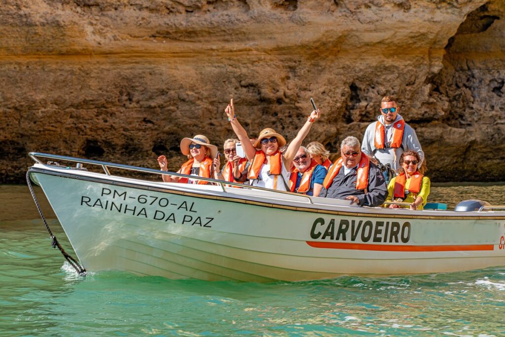 Excursión a la cueva de Benagil desde Carvoeiro