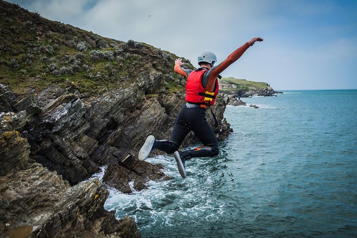 Coasteering en Newquay