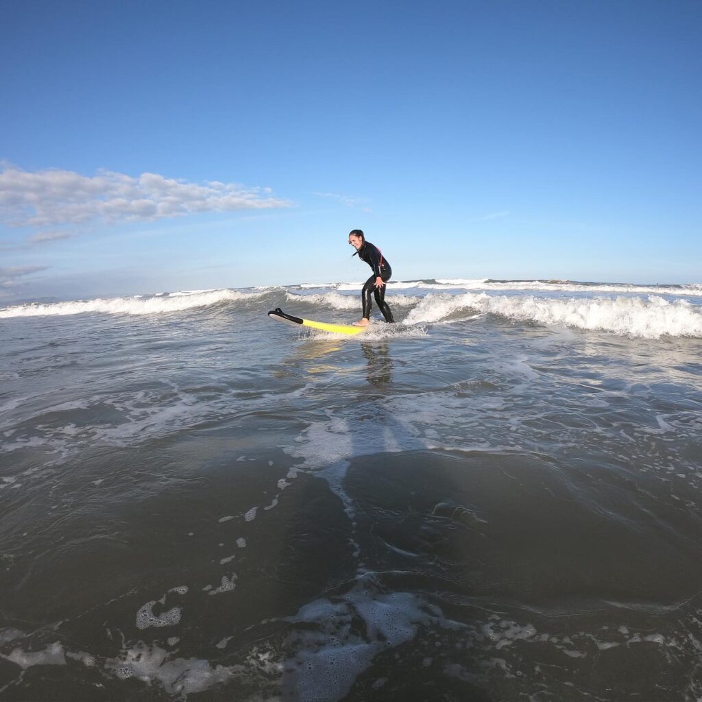 Surfing in Valencia