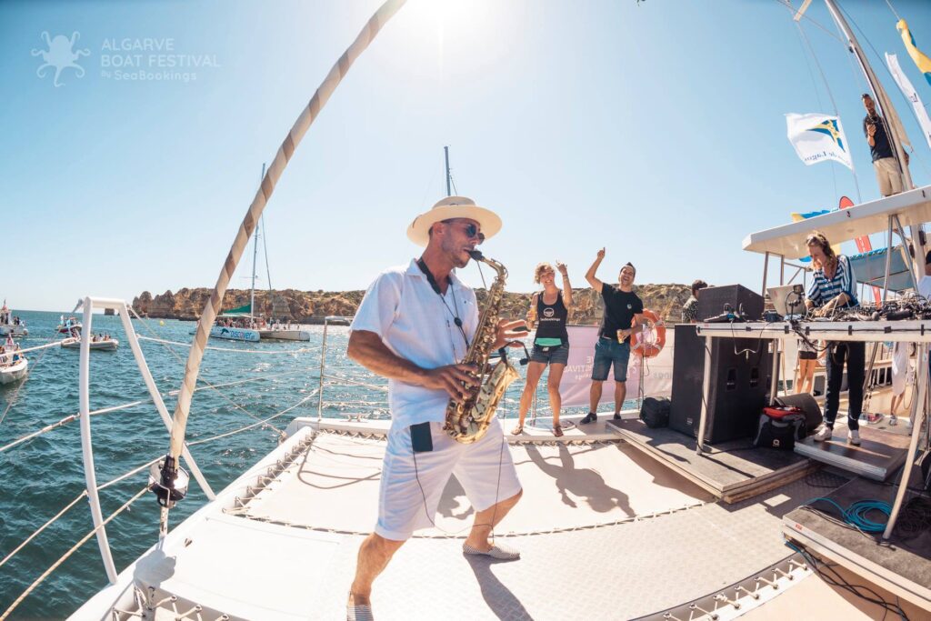 Algarve Boat Festival Saxofone