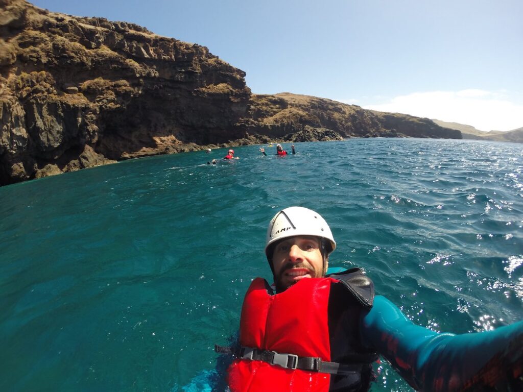 A GoPro is a fun idea for some unique sea-selfies!