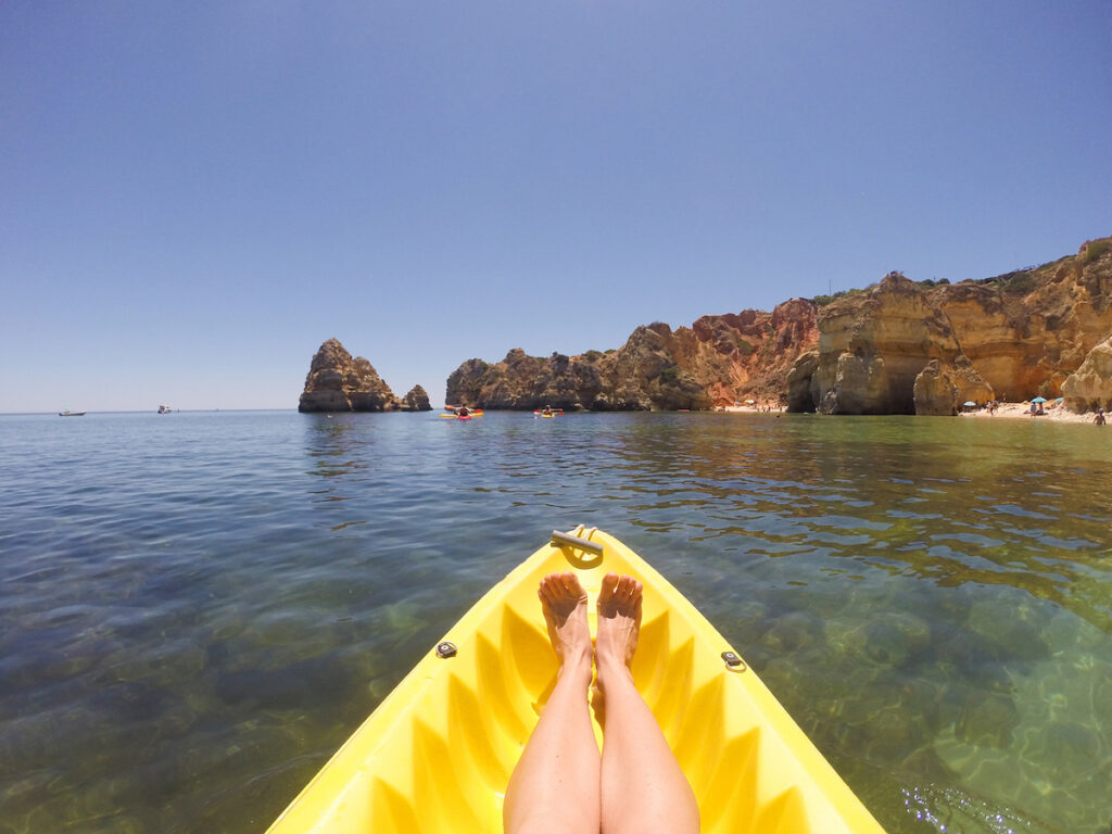 Visit Algarve kayak tour in Lagos