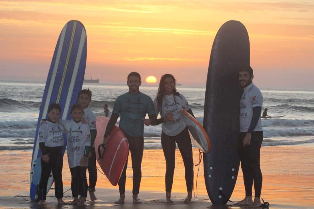 Surfing in Lisbon