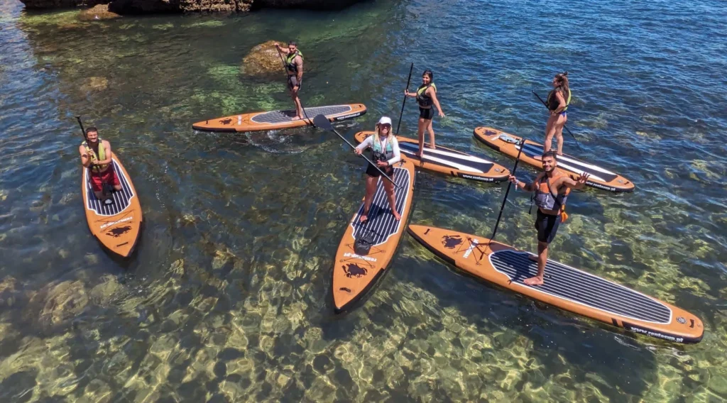 Aluguer de pranchas de Stand up Paddle em Benagil