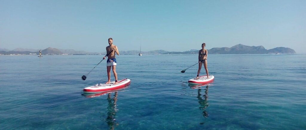 SUP is a great workout