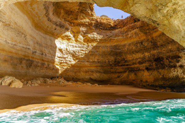 Beautiful,Benagil,Cave,In,Carvoeiro,Algarve,Portugal