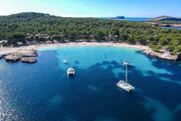 Cala Bassa Beach, ibiza. Spain.