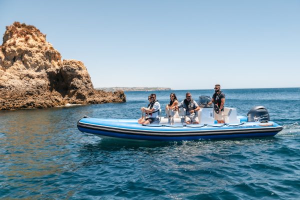 RIB for private tours in the Algarve