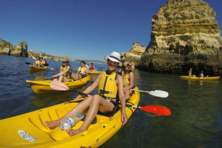 kajaktouren lagos portugal- ponta da piedade - Kajaktouren lagos