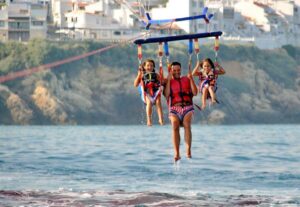 parasailing albufeira children