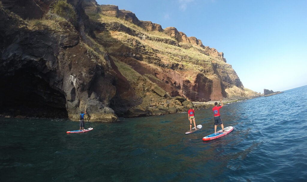 Doing a SUP tour in Madeira can be done all year round