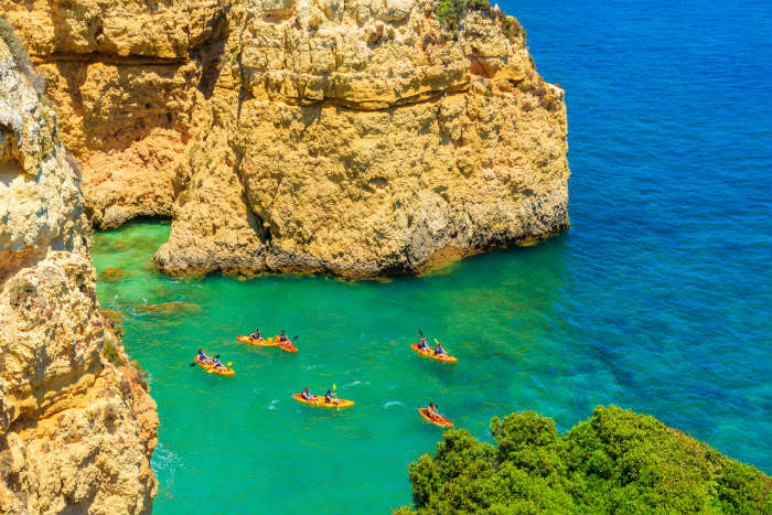 Kayak in Vilamoura